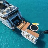 Alvium Ferretti Custom Line 106 yacht charter