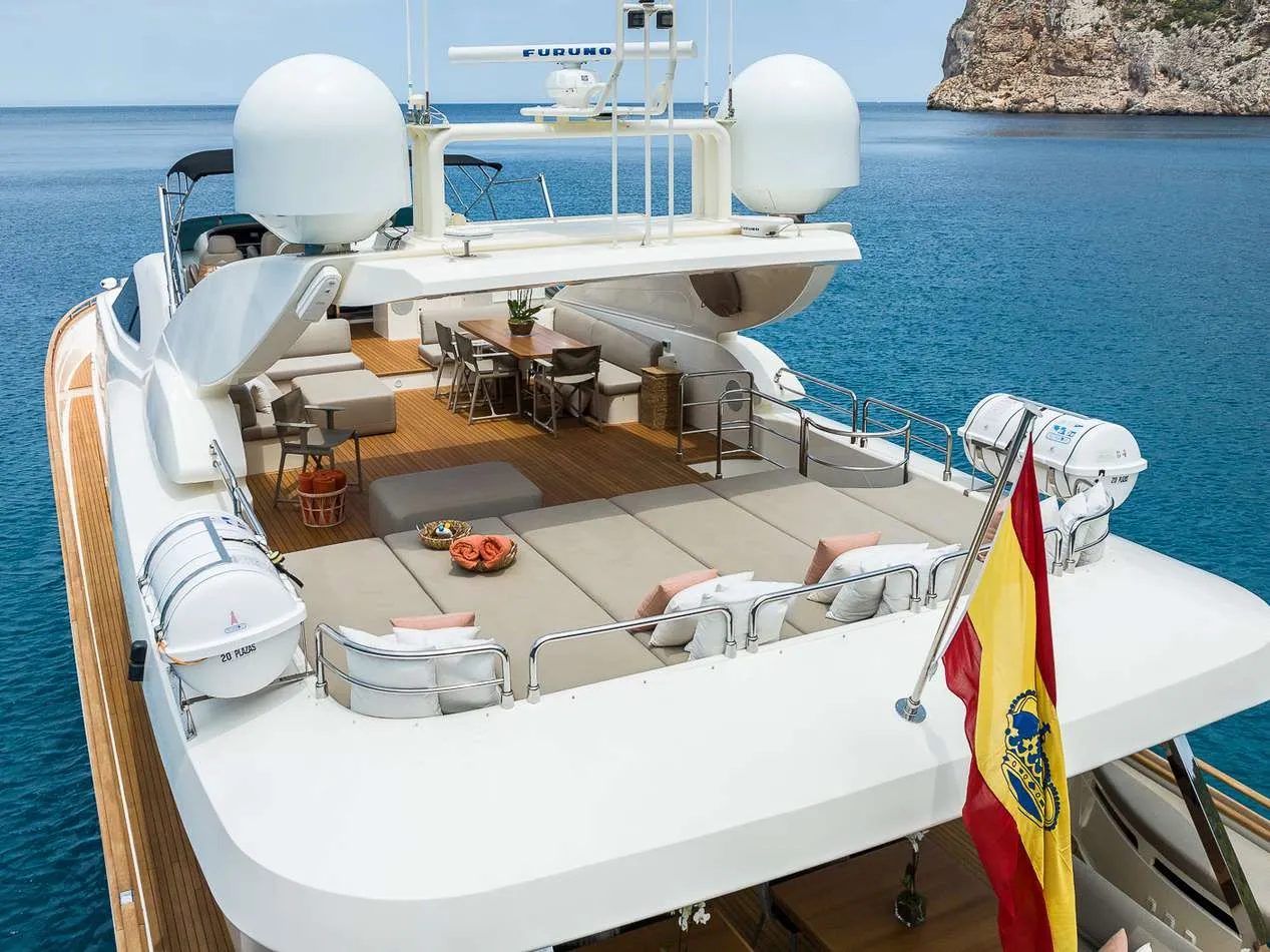 B4 Astondoa 102 GLX yacht charter