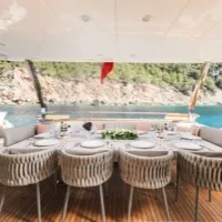 Dhamma II Arcadia 85 yacht charter