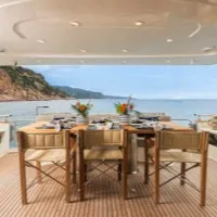 Kiawah II Astondoa 95 yacht charter