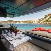 Location du yacht Xaman Pershing 90